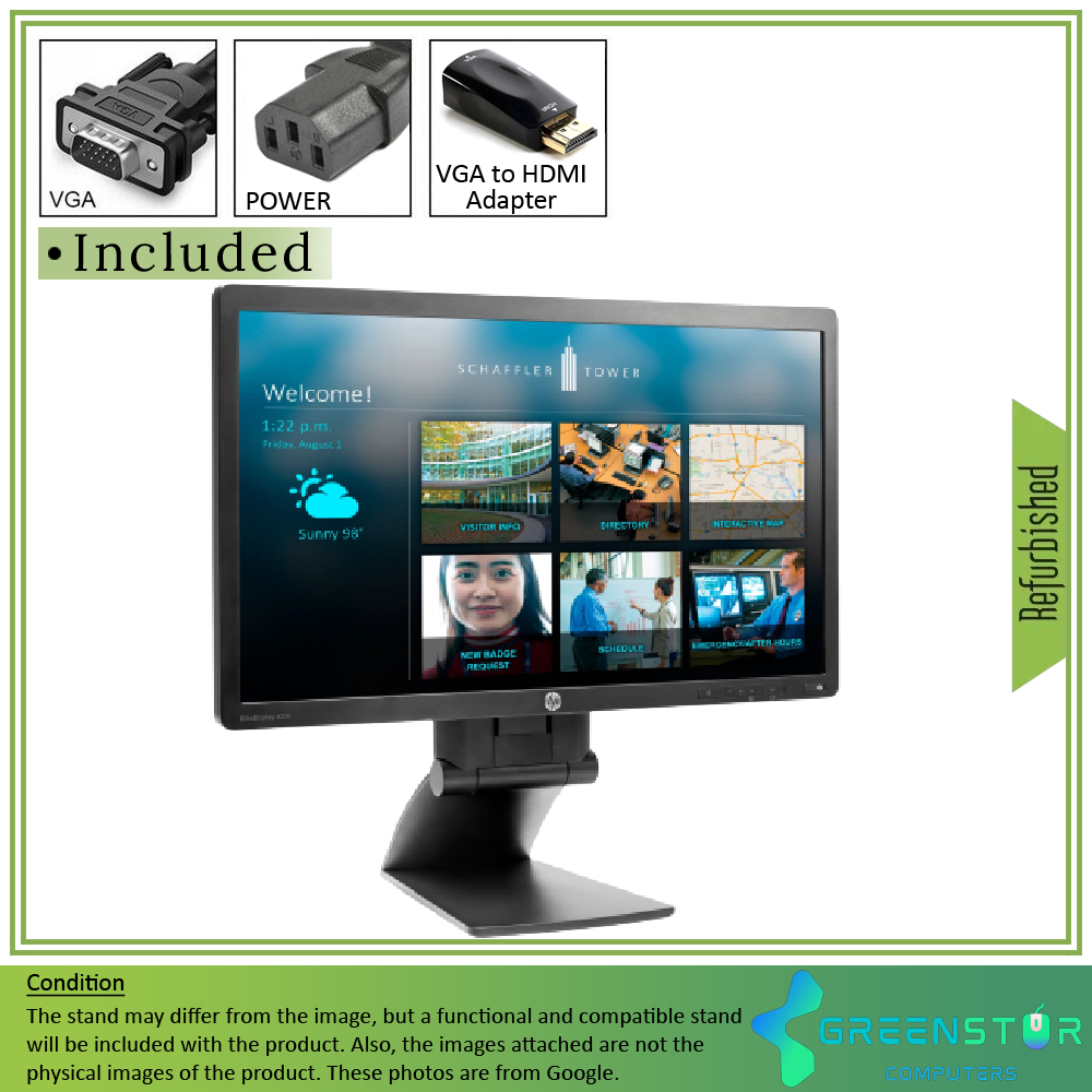  Refurbished(Good) - HP EliteDisplay E221 21.5